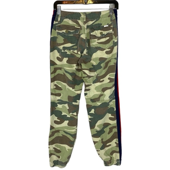 MOTHER The No Zip Misfit Side Strip Camouflage Pants 🔥 - Picture 4 of 8